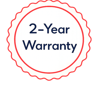 2-Year Warranty